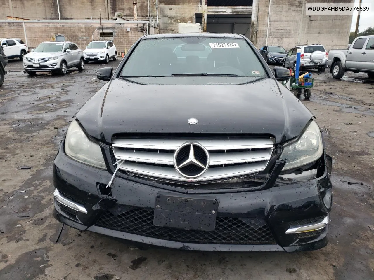 2013 Mercedes-Benz C 250 VIN: WDDGF4HB5DA776639 Lot: 71627324