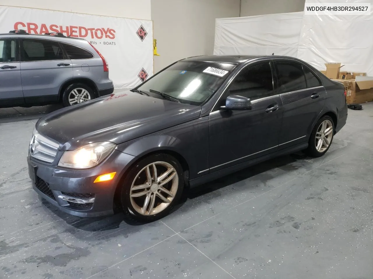 2013 Mercedes-Benz C 250 VIN: WDDGF4HB3DR294527 Lot: 71686634