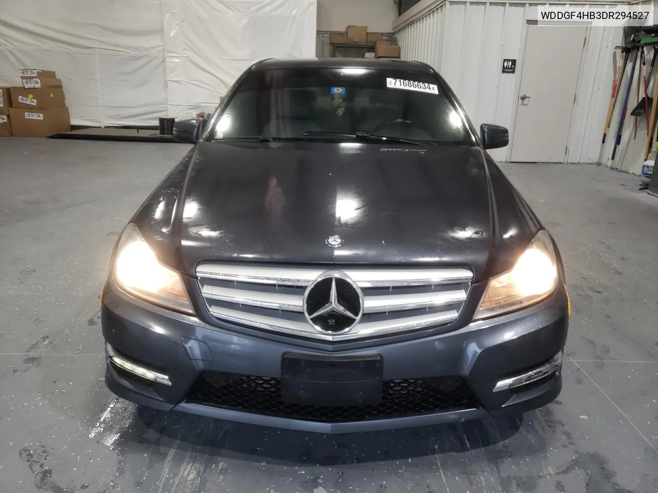 2013 Mercedes-Benz C 250 VIN: WDDGF4HB3DR294527 Lot: 71686634