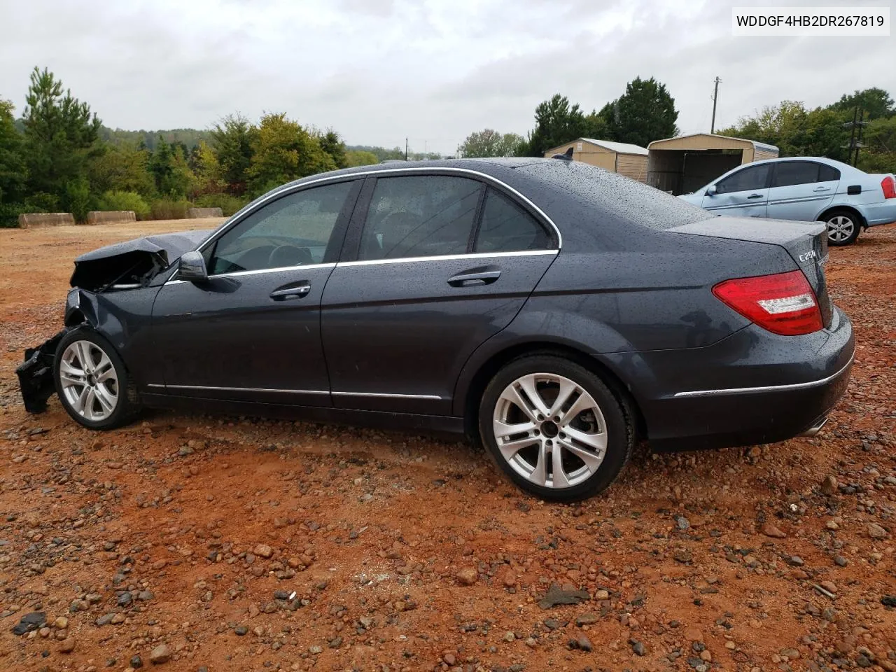 2013 Mercedes-Benz C 250 VIN: WDDGF4HB2DR267819 Lot: 71737184