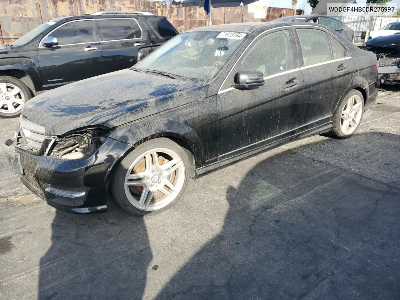 2013 Mercedes-Benz C 250 VIN: WDDGF4HB0DR275997 Lot: 71973164