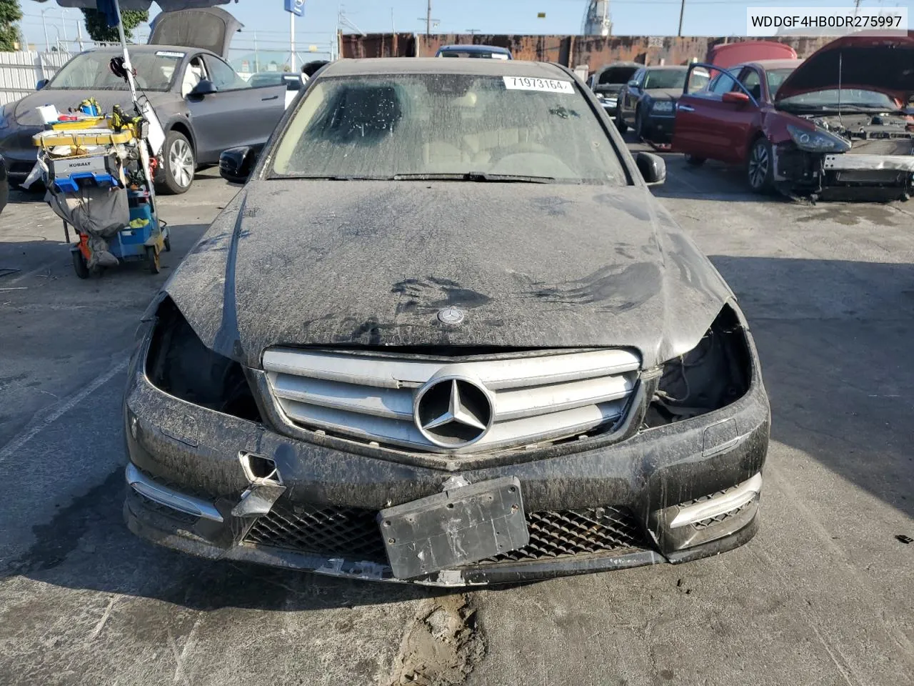 2013 Mercedes-Benz C 250 VIN: WDDGF4HB0DR275997 Lot: 71973164