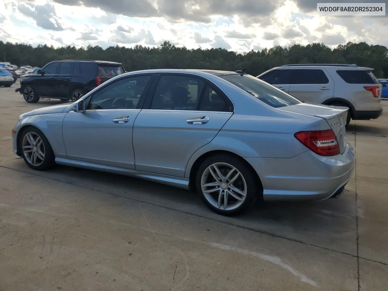 2013 Mercedes-Benz C 300 4Matic VIN: WDDGF8AB2DR252304 Lot: 72174434