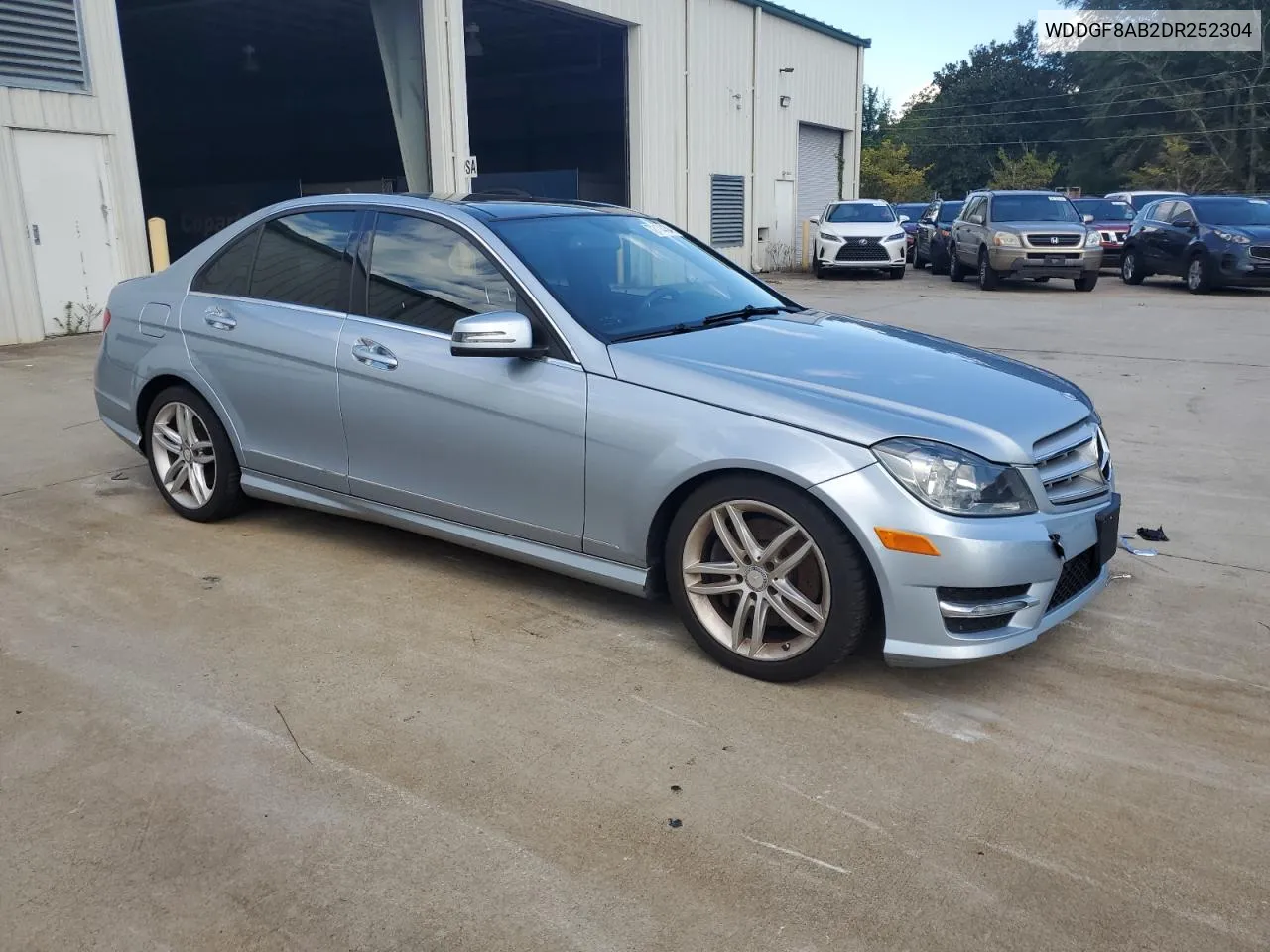 2013 Mercedes-Benz C 300 4Matic VIN: WDDGF8AB2DR252304 Lot: 72174434