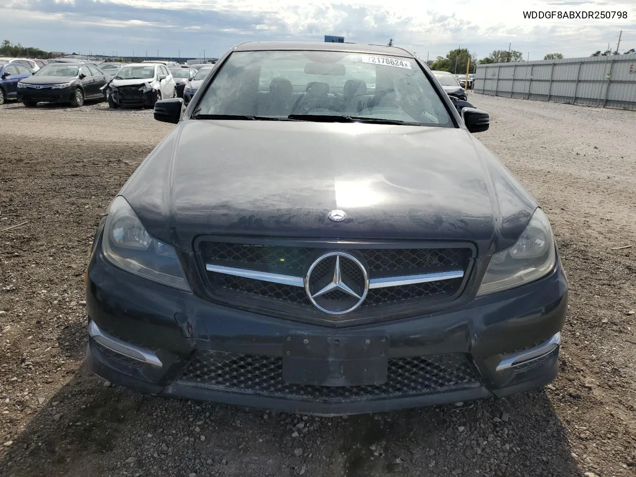 2013 Mercedes-Benz C 300 4Matic VIN: WDDGF8ABXDR250798 Lot: 72178624