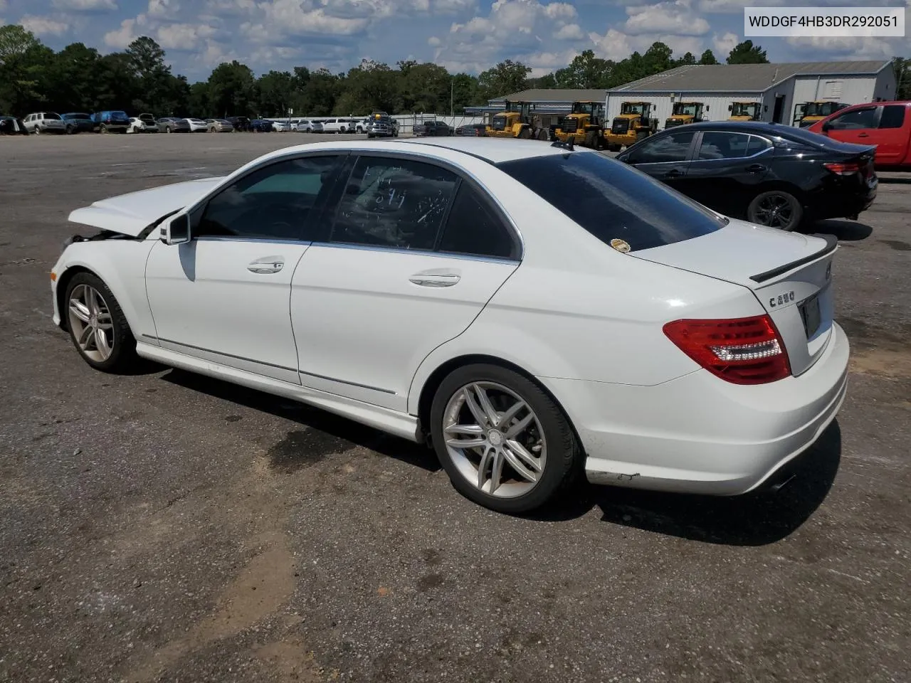 2013 Mercedes-Benz C 250 VIN: WDDGF4HB3DR292051 Lot: 72235964