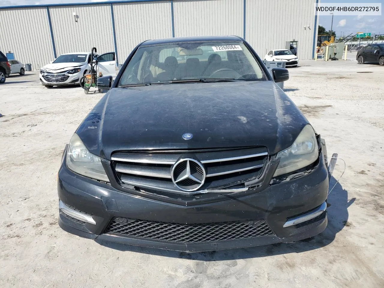 2013 Mercedes-Benz C 250 VIN: WDDGF4HB6DR272795 Lot: 72268084