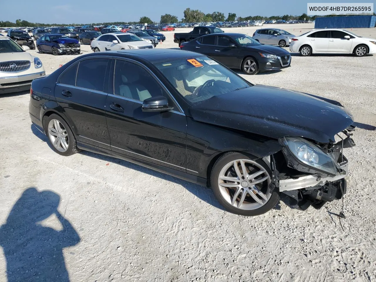 2013 Mercedes-Benz C 250 VIN: WDDGF4HB7DR265595 Lot: 72446764