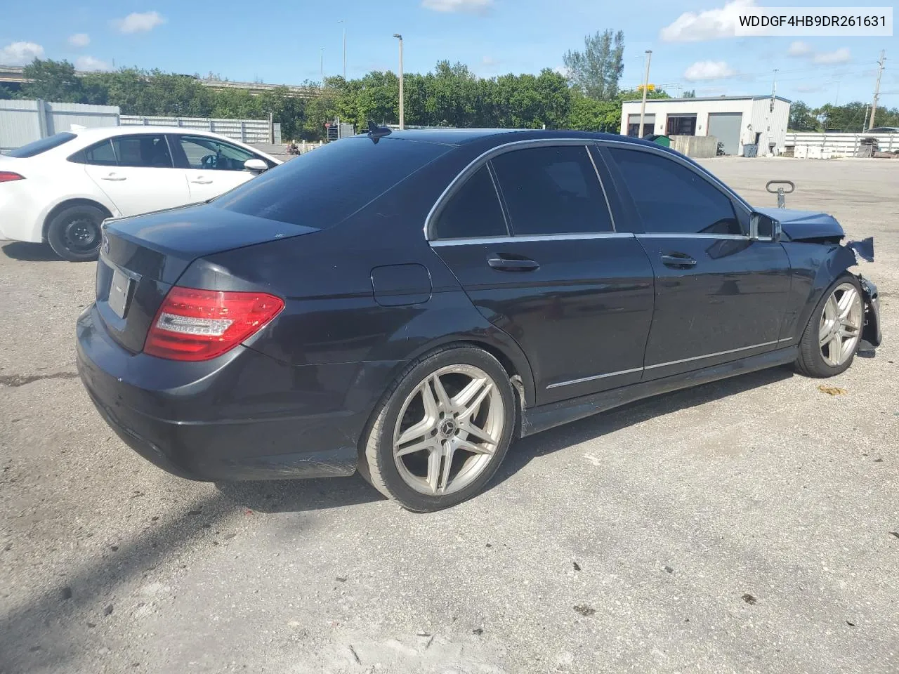 2013 Mercedes-Benz C 250 VIN: WDDGF4HB9DR261631 Lot: 72465374