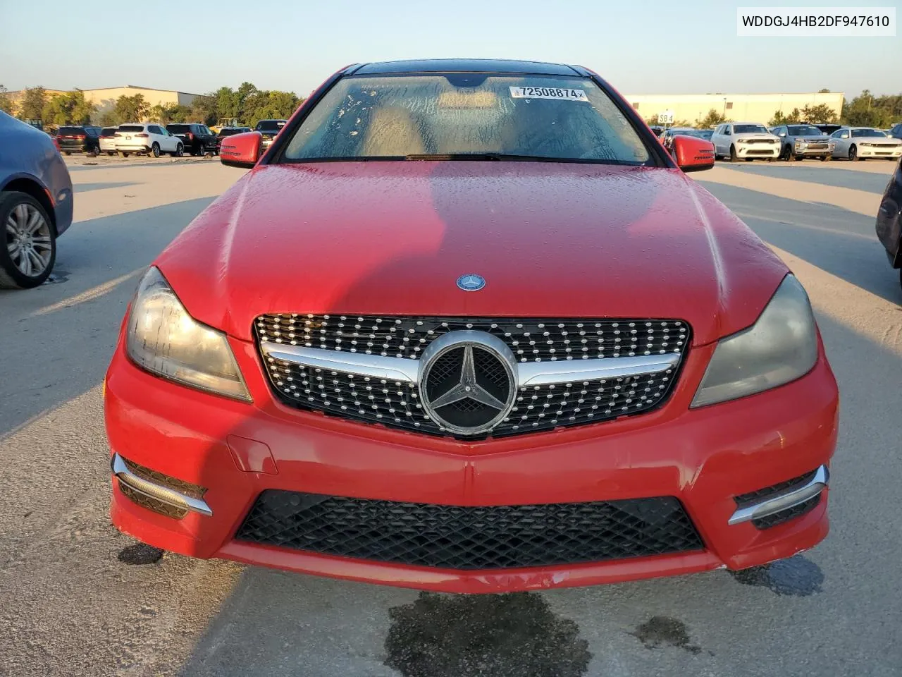 2013 Mercedes-Benz C 250 VIN: WDDGJ4HB2DF947610 Lot: 72508874