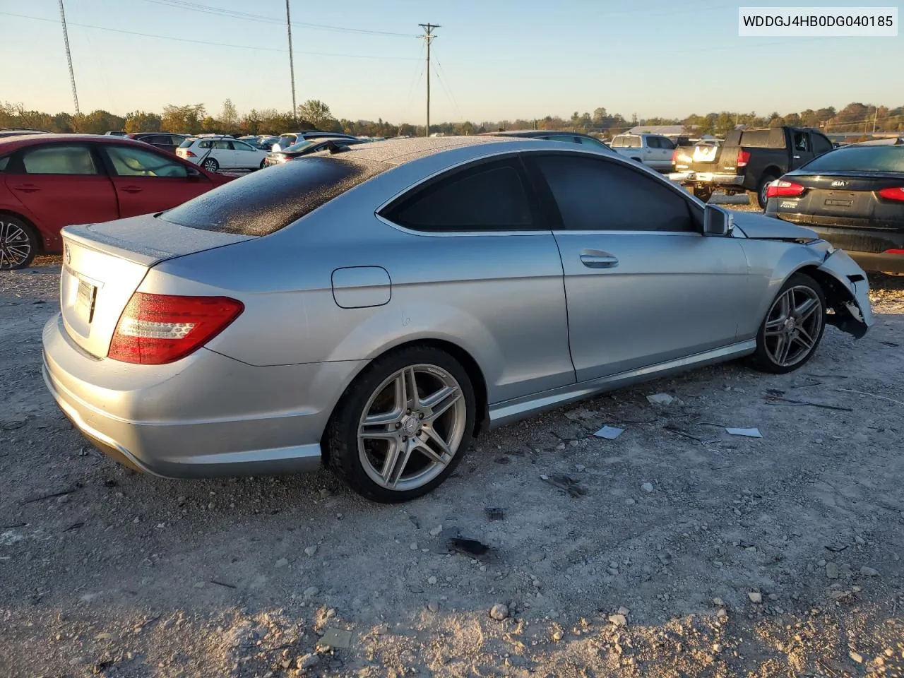 2013 Mercedes-Benz C 250 VIN: WDDGJ4HB0DG040185 Lot: 72535554