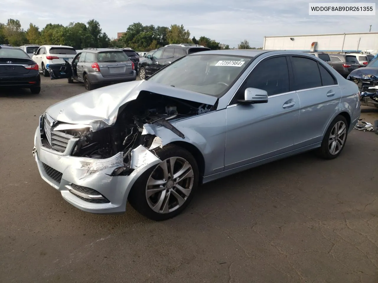 2013 Mercedes-Benz C 300 4Matic VIN: WDDGF8AB9DR261355 Lot: 72597984