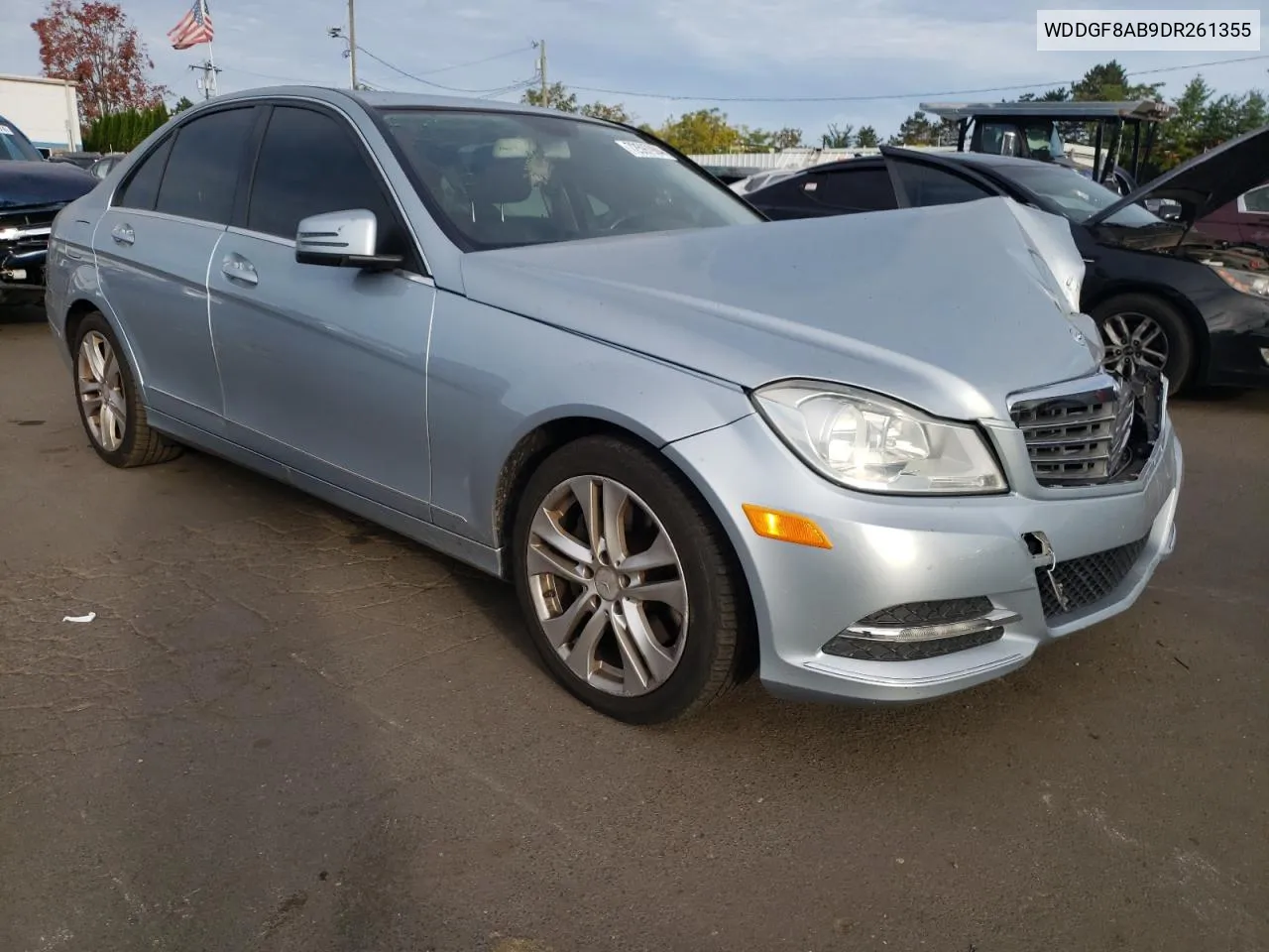 2013 Mercedes-Benz C 300 4Matic VIN: WDDGF8AB9DR261355 Lot: 72597984