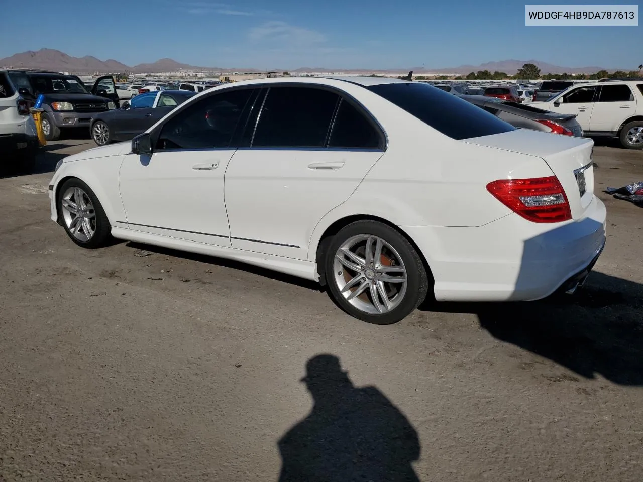 2013 Mercedes-Benz C 250 VIN: WDDGF4HB9DA787613 Lot: 72637734