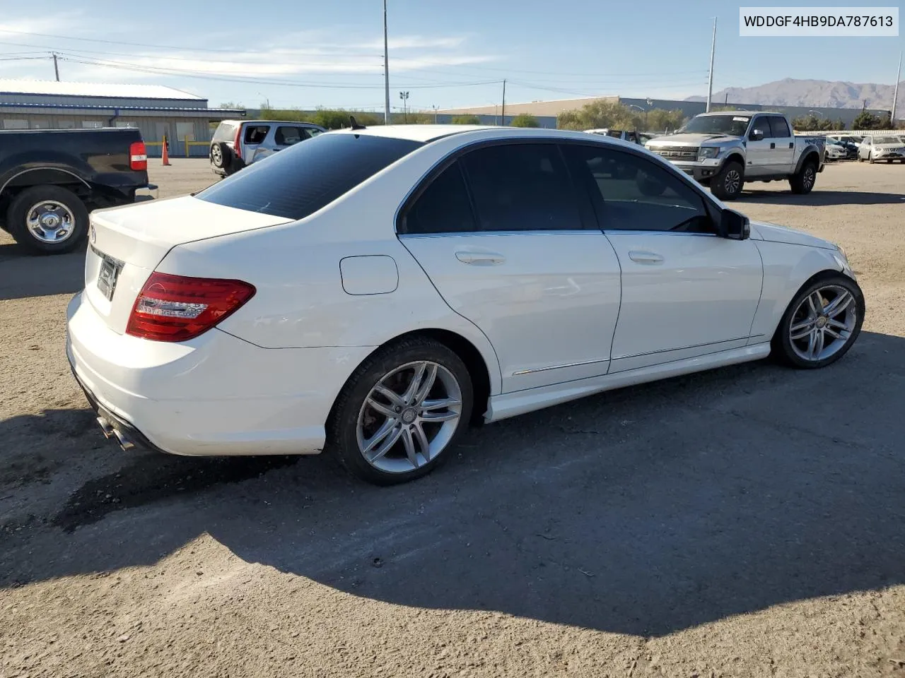 2013 Mercedes-Benz C 250 VIN: WDDGF4HB9DA787613 Lot: 72637734