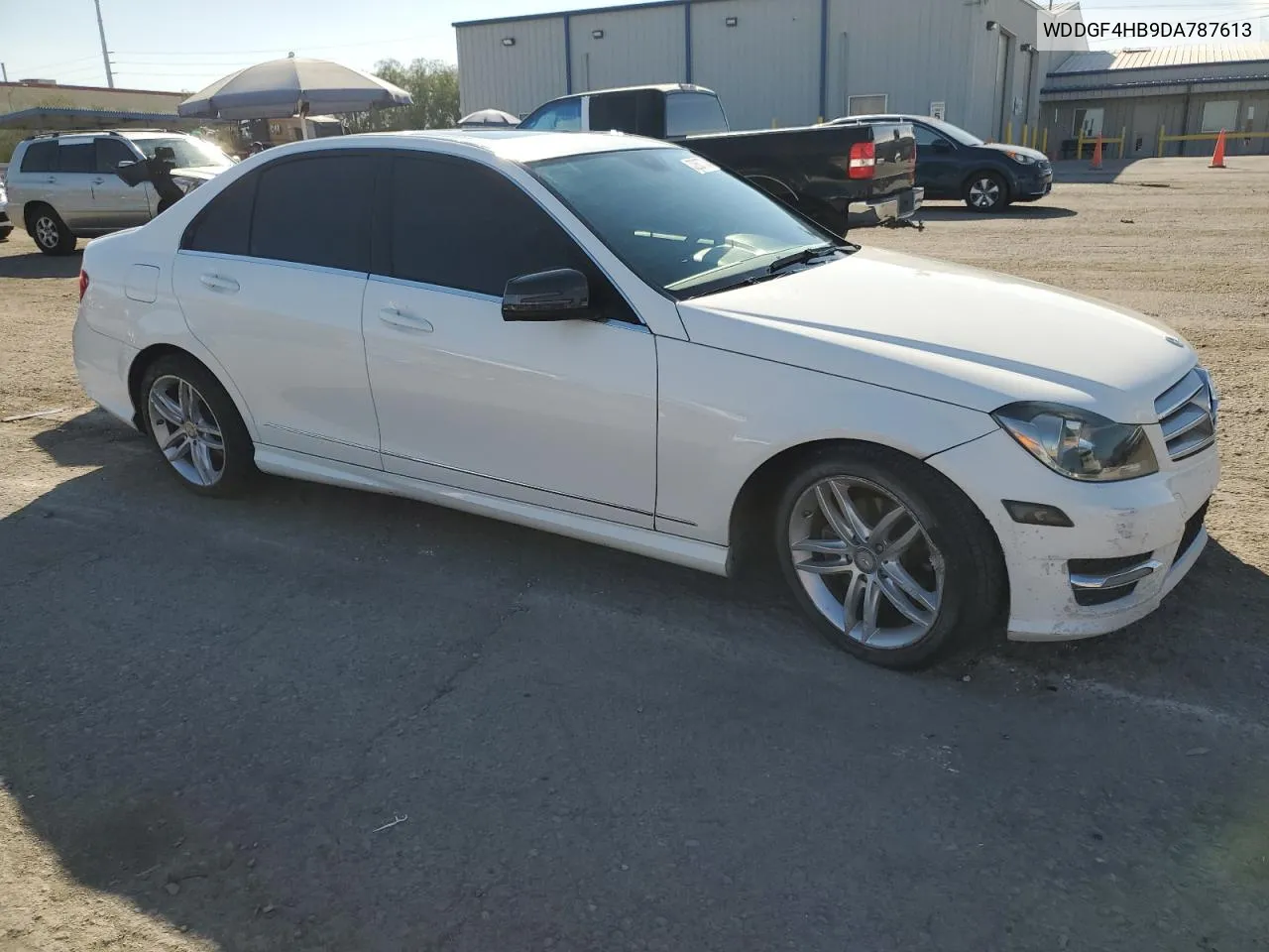 2013 Mercedes-Benz C 250 VIN: WDDGF4HB9DA787613 Lot: 72637734