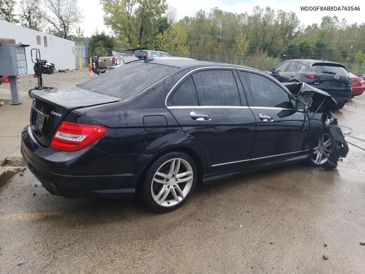 2013 Mercedes-Benz C 300 4Matic VIN: WDDGF8AB8DA763546 Lot: 72699964