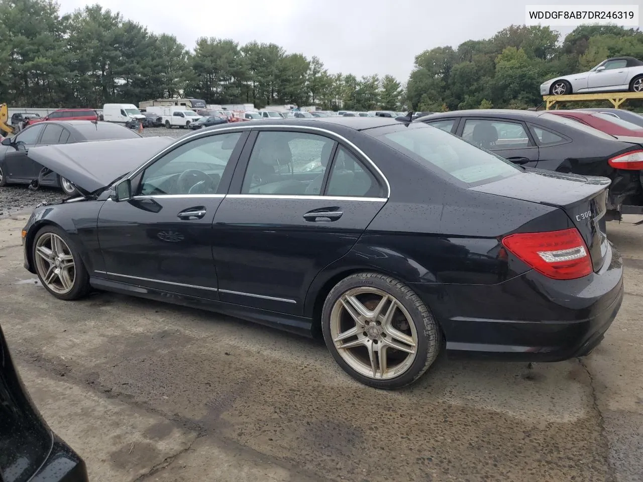 2013 Mercedes-Benz C 300 4Matic VIN: WDDGF8AB7DR246319 Lot: 72734784