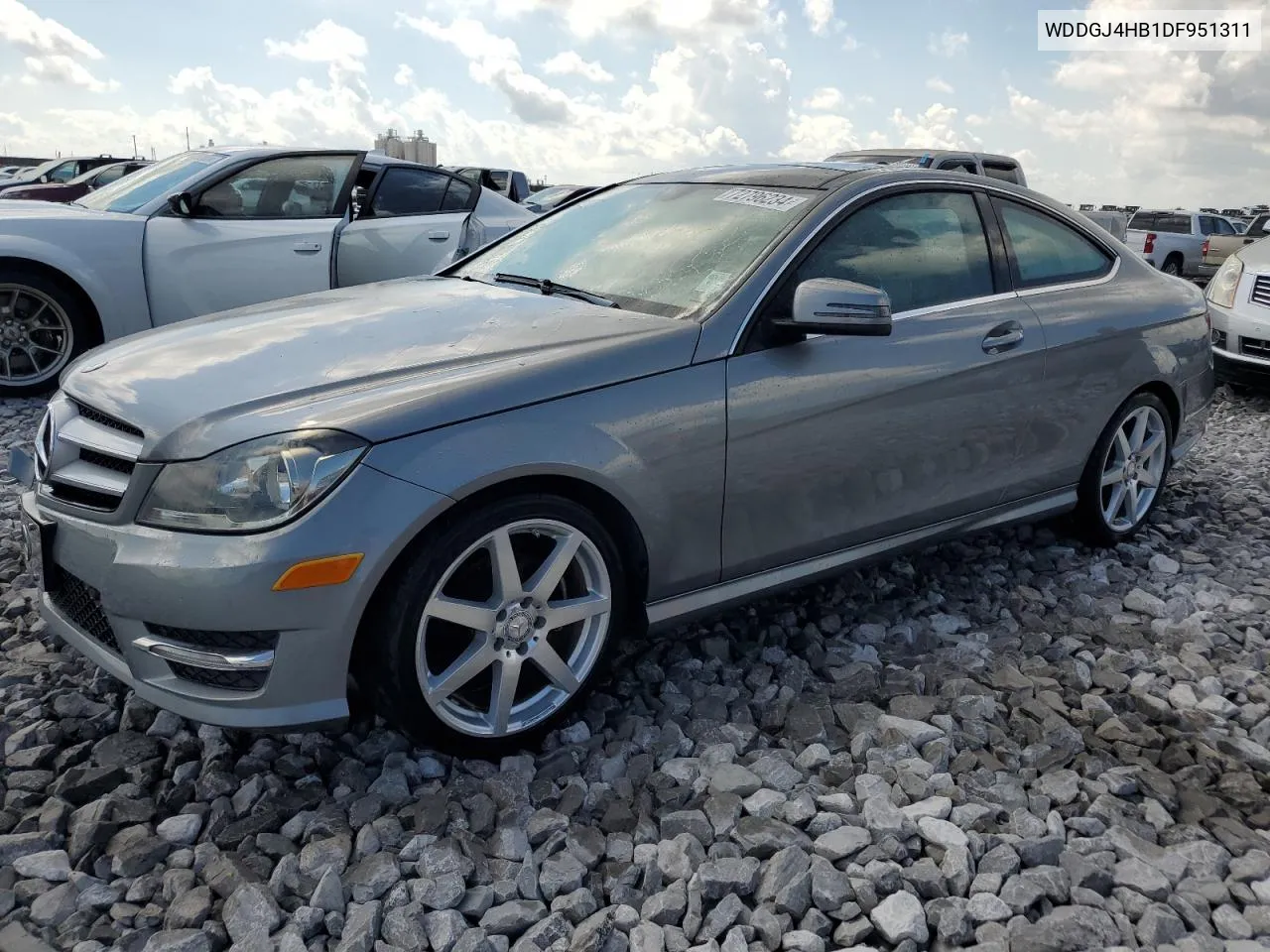 2013 Mercedes-Benz C 250 VIN: WDDGJ4HB1DF951311 Lot: 72796234