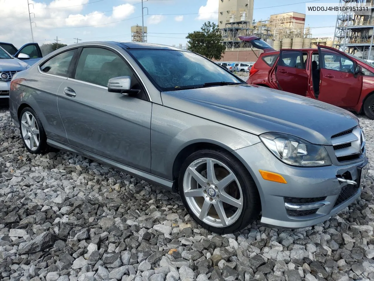 2013 Mercedes-Benz C 250 VIN: WDDGJ4HB1DF951311 Lot: 72796234