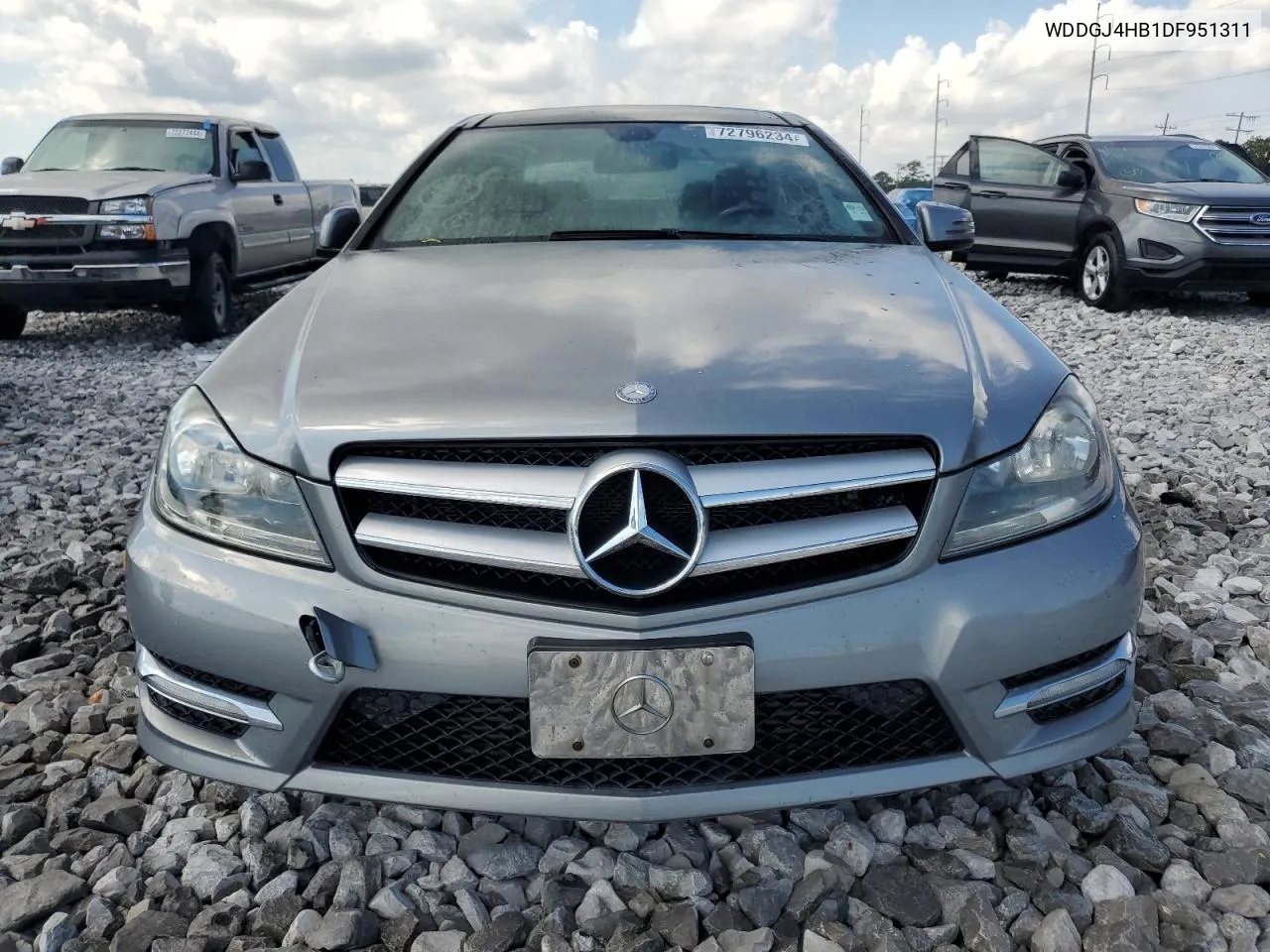 2013 Mercedes-Benz C 250 VIN: WDDGJ4HB1DF951311 Lot: 72796234