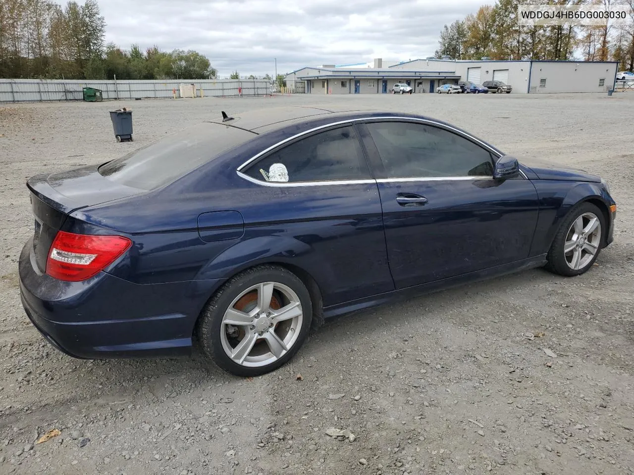 2013 Mercedes-Benz C 250 VIN: WDDGJ4HB6DG003030 Lot: 72946314