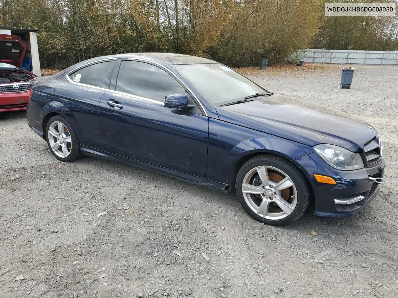 2013 Mercedes-Benz C 250 VIN: WDDGJ4HB6DG003030 Lot: 72946314