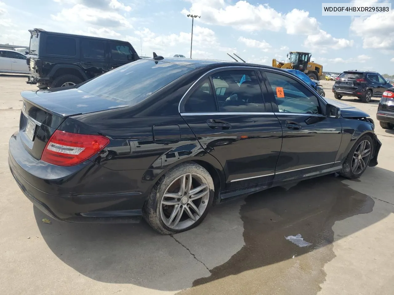 2013 Mercedes-Benz C 250 VIN: WDDGF4HBXDR295383 Lot: 72949224