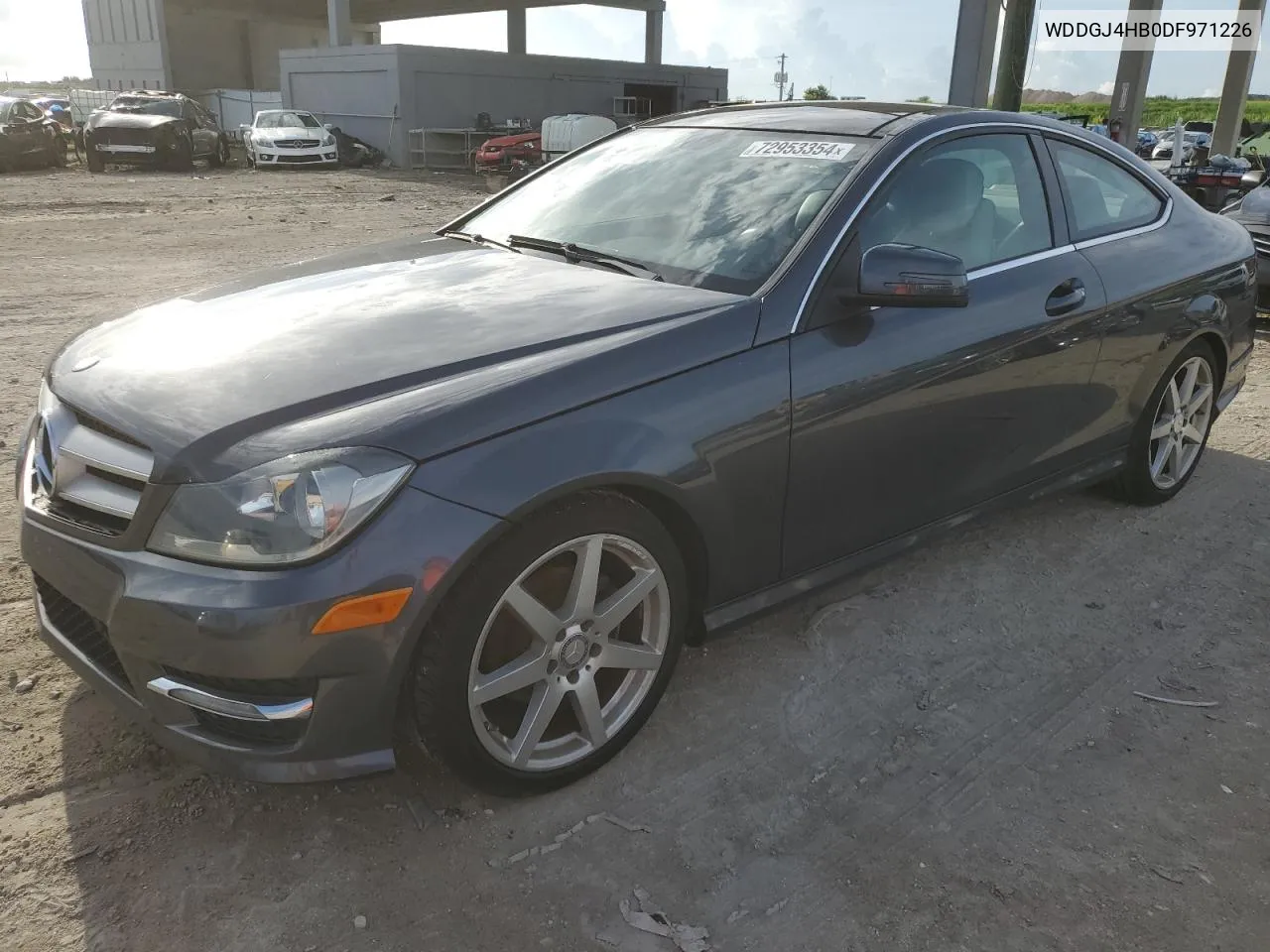 2013 Mercedes-Benz C 250 VIN: WDDGJ4HB0DF971226 Lot: 72953354