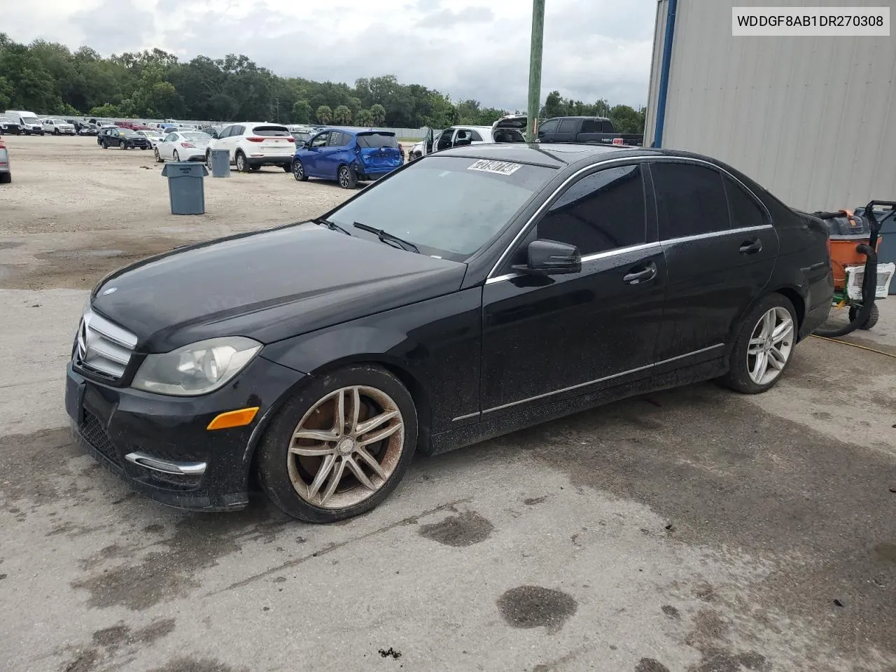 2013 Mercedes-Benz C 300 4Matic VIN: WDDGF8AB1DR270308 Lot: 73190714