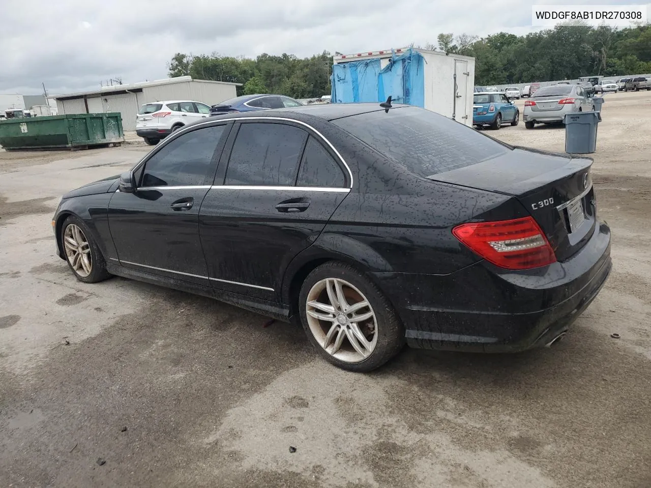 2013 Mercedes-Benz C 300 4Matic VIN: WDDGF8AB1DR270308 Lot: 73190714