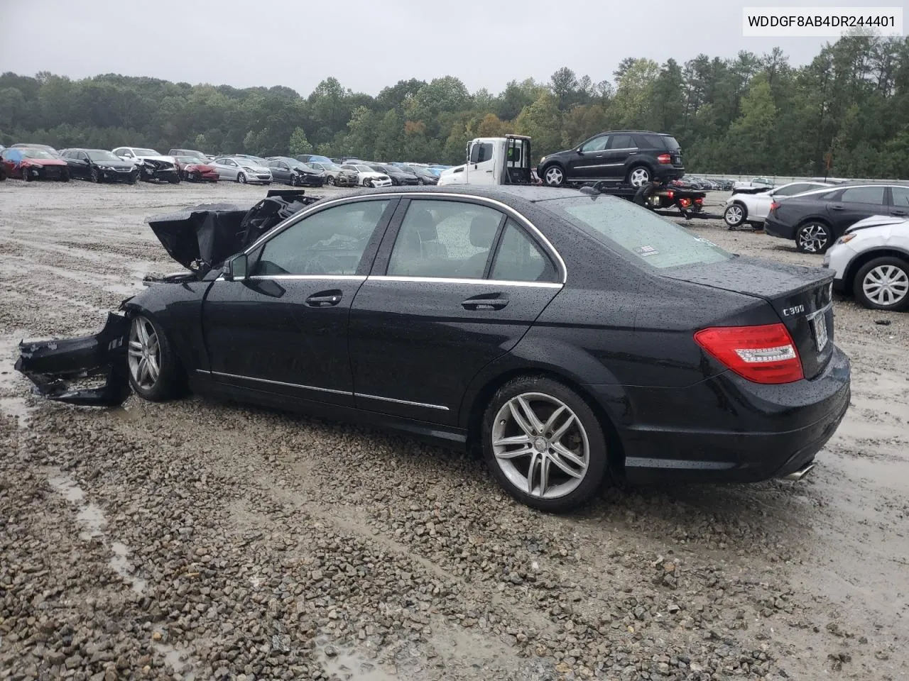 2013 Mercedes-Benz C 300 4Matic VIN: WDDGF8AB4DR244401 Lot: 73215034