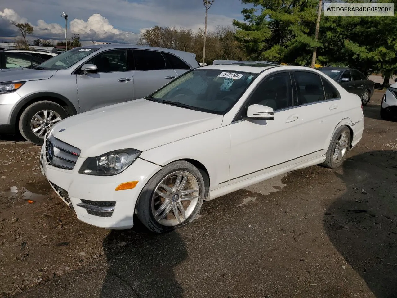 2013 Mercedes-Benz C 300 4Matic VIN: WDDGF8AB4DG082006 Lot: 73492194