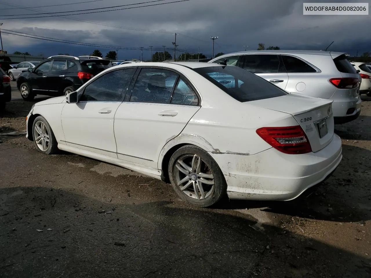 2013 Mercedes-Benz C 300 4Matic VIN: WDDGF8AB4DG082006 Lot: 73492194