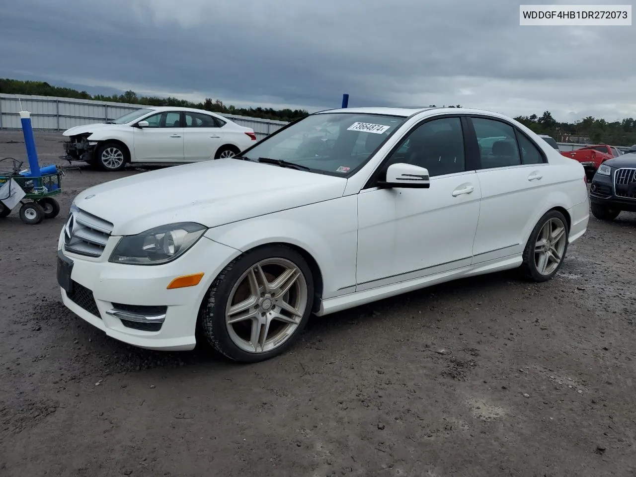 2013 Mercedes-Benz C 250 VIN: WDDGF4HB1DR272073 Lot: 73664874