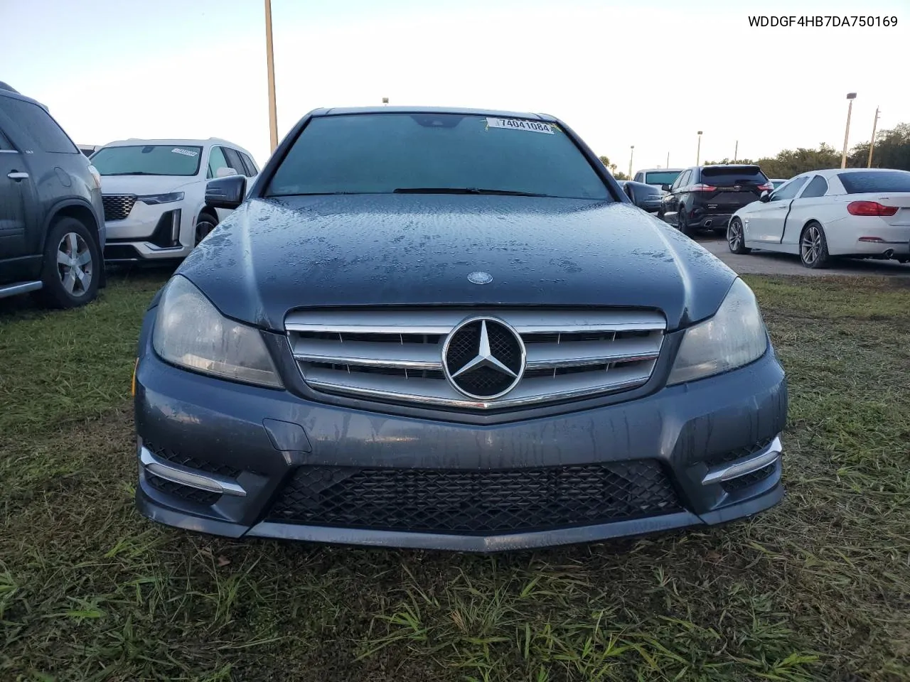 2013 Mercedes-Benz C 250 VIN: WDDGF4HB7DA750169 Lot: 74041084