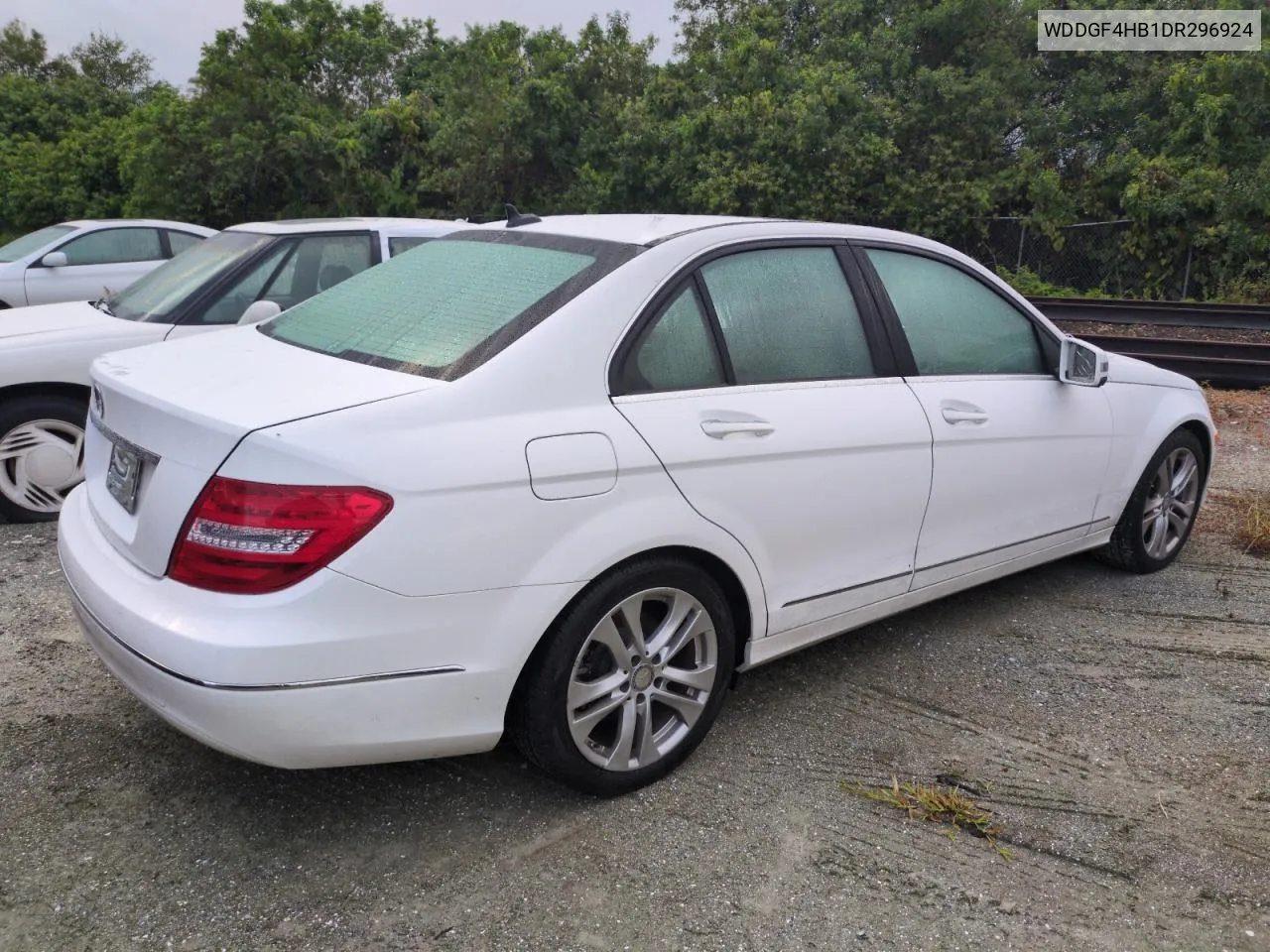 2013 Mercedes-Benz C 250 VIN: WDDGF4HB1DR296924 Lot: 74392044