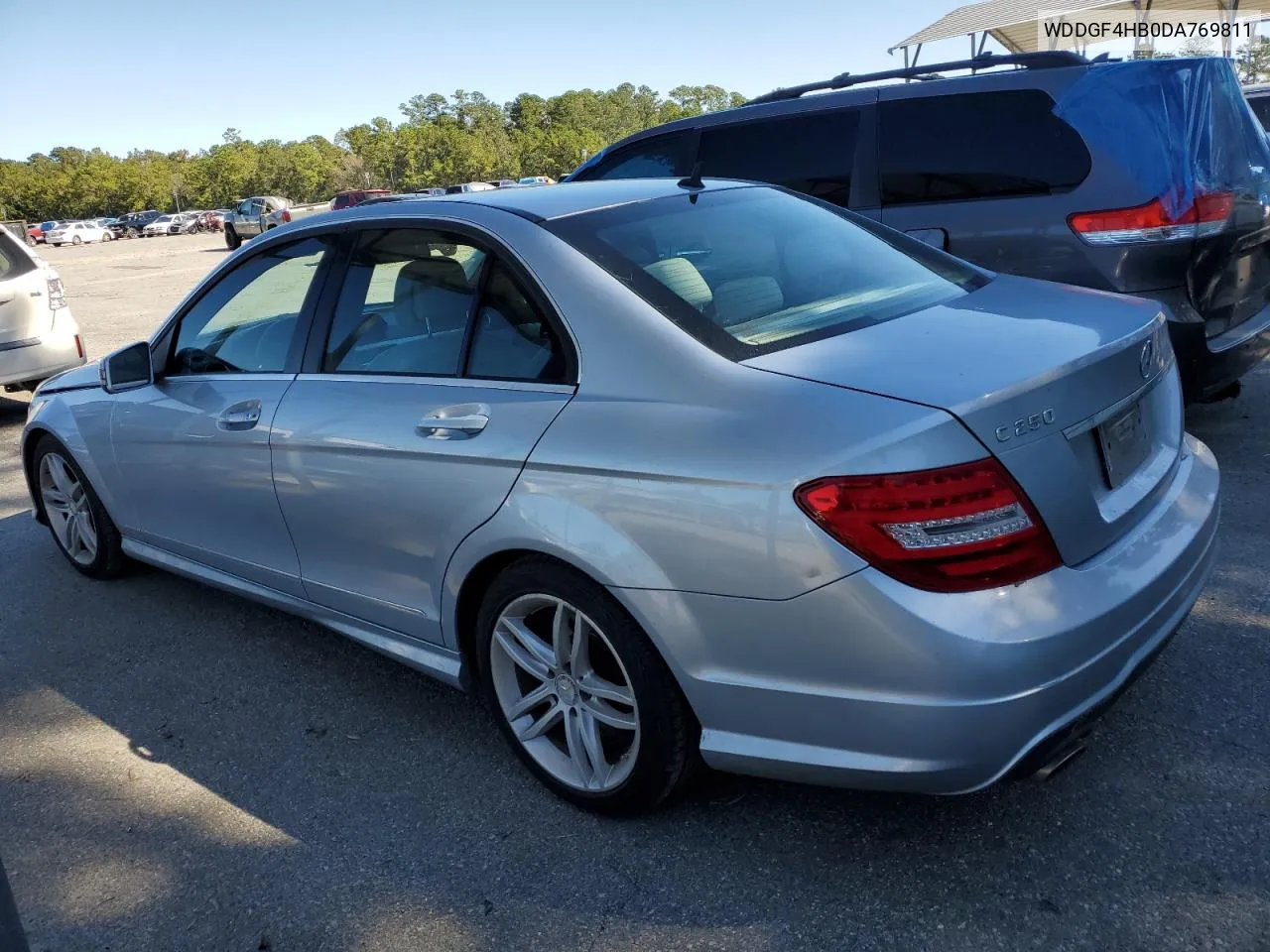 2013 Mercedes-Benz C 250 VIN: WDDGF4HB0DA769811 Lot: 74438334