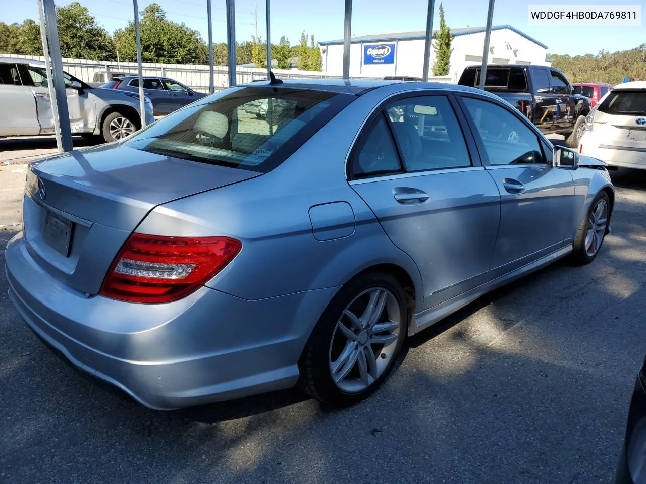 2013 Mercedes-Benz C 250 VIN: WDDGF4HB0DA769811 Lot: 74438334