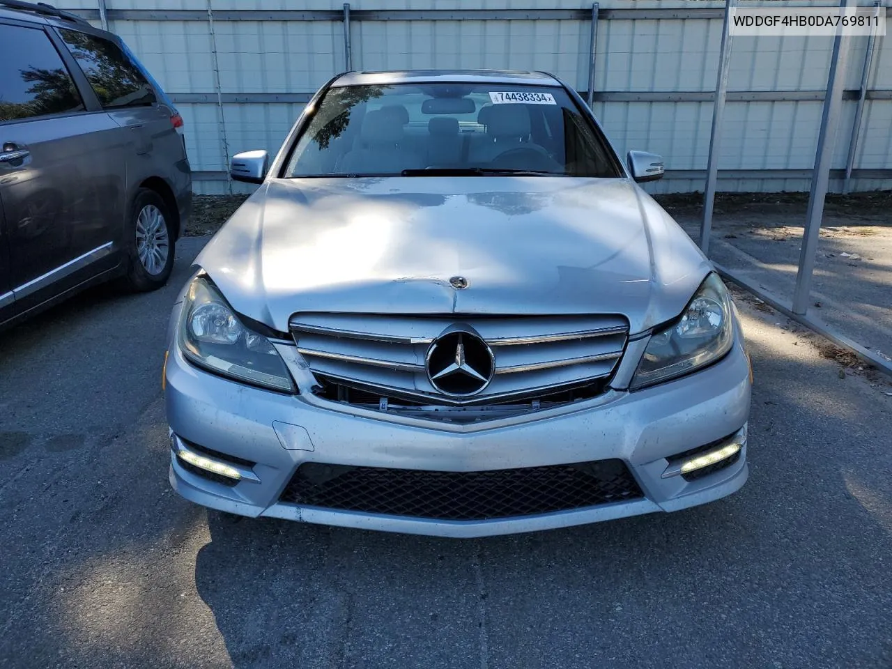 2013 Mercedes-Benz C 250 VIN: WDDGF4HB0DA769811 Lot: 74438334