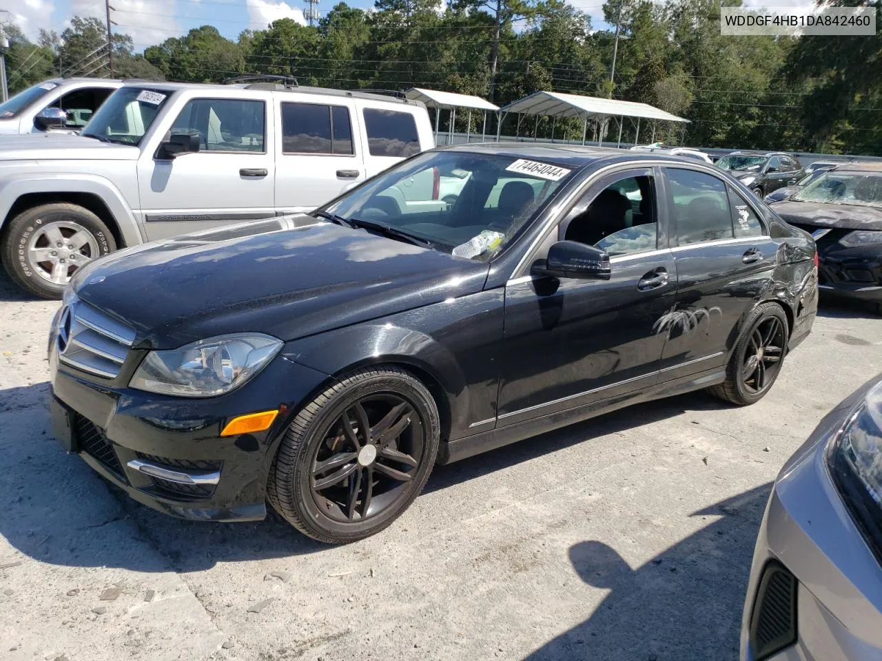 2013 Mercedes-Benz C 250 VIN: WDDGF4HB1DA842460 Lot: 74464044