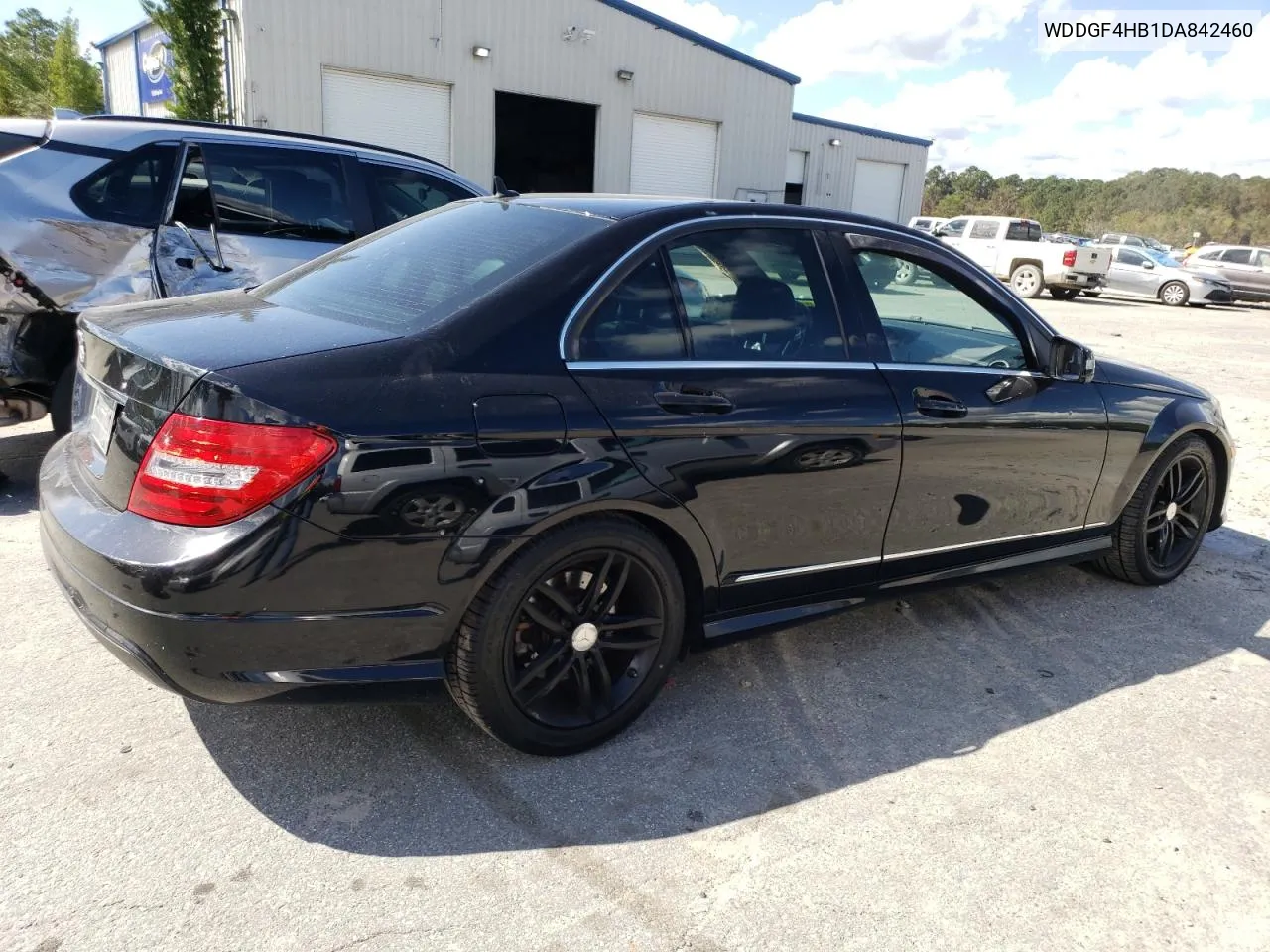 2013 Mercedes-Benz C 250 VIN: WDDGF4HB1DA842460 Lot: 74464044