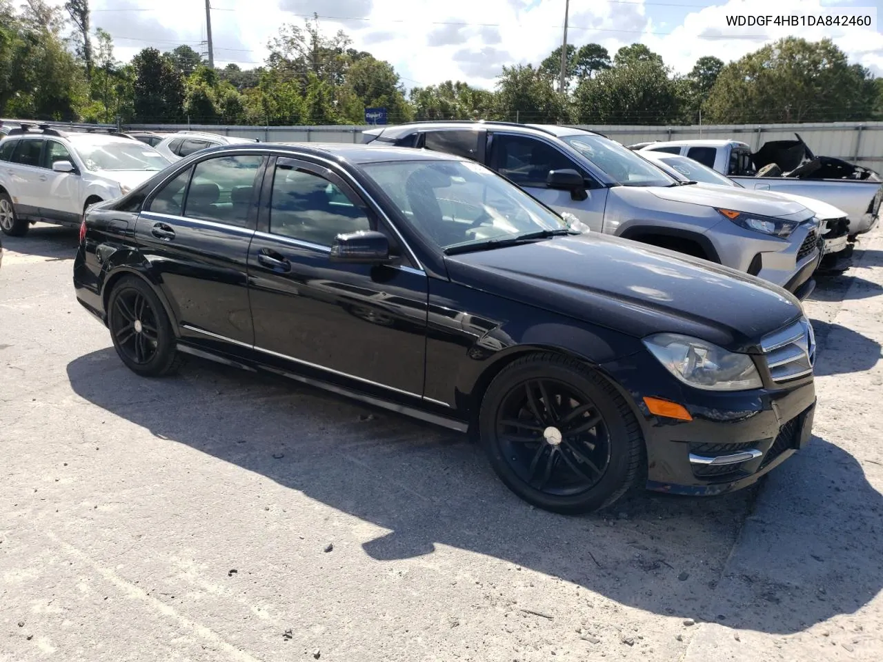 2013 Mercedes-Benz C 250 VIN: WDDGF4HB1DA842460 Lot: 74464044