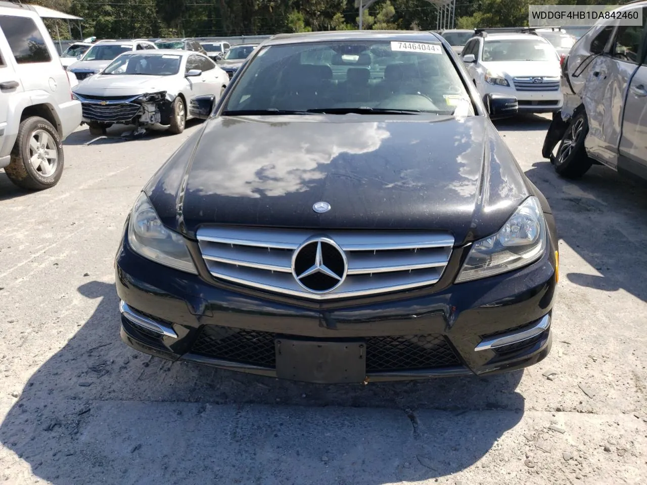 2013 Mercedes-Benz C 250 VIN: WDDGF4HB1DA842460 Lot: 74464044