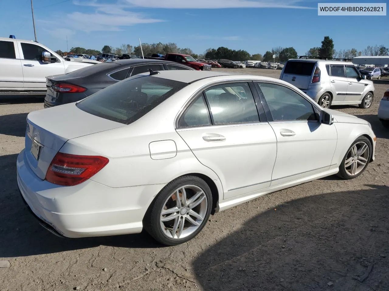 2013 Mercedes-Benz C 250 VIN: WDDGF4HB8DR262821 Lot: 74514194