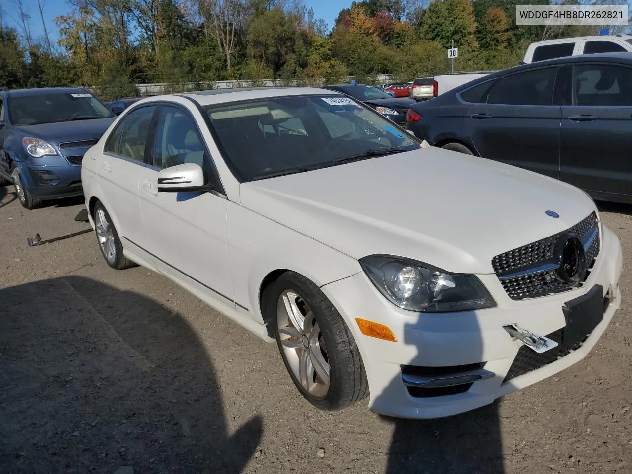 2013 Mercedes-Benz C 250 VIN: WDDGF4HB8DR262821 Lot: 74514194