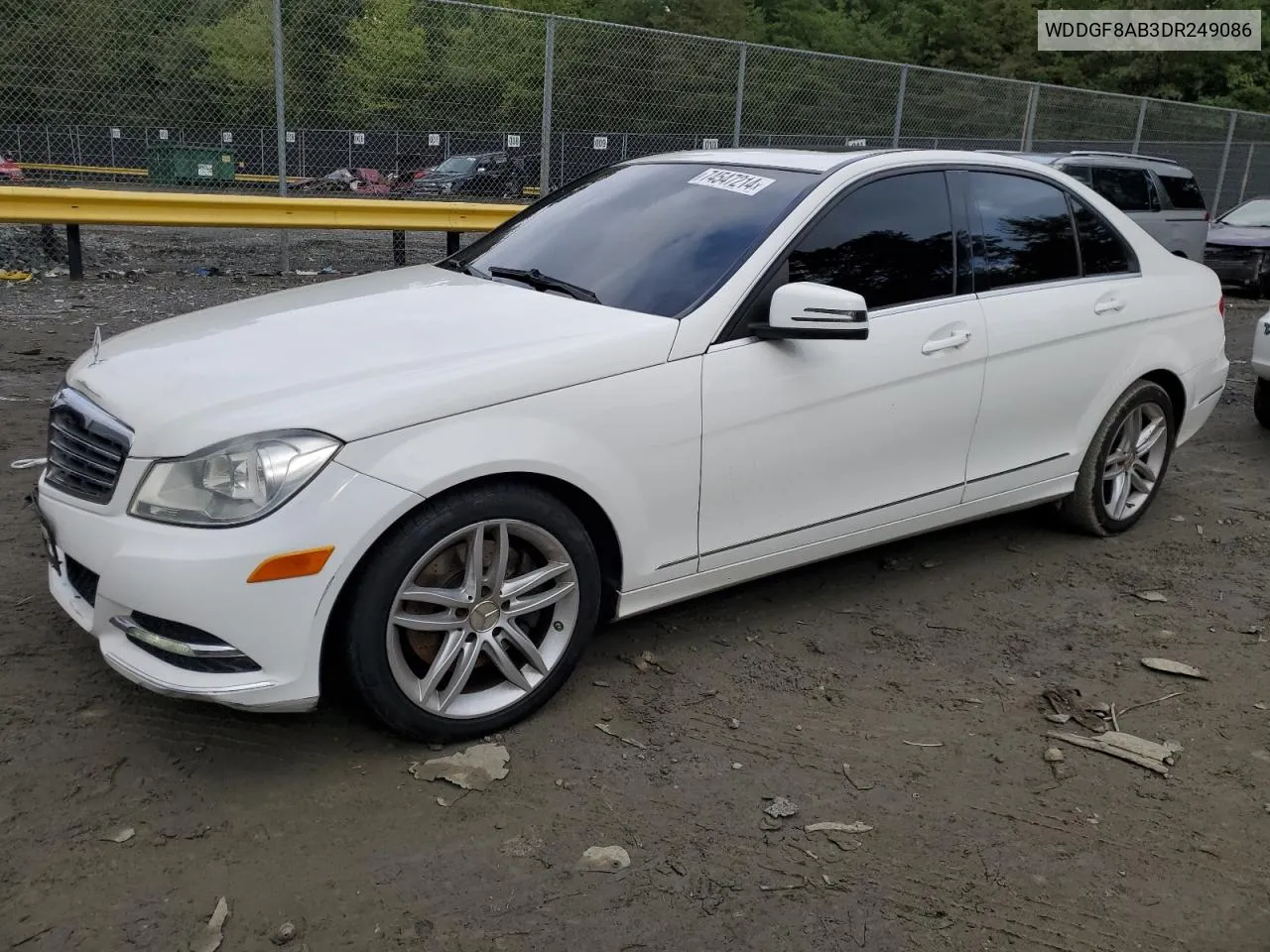 2013 Mercedes-Benz C 300 4Matic VIN: WDDGF8AB3DR249086 Lot: 74547214