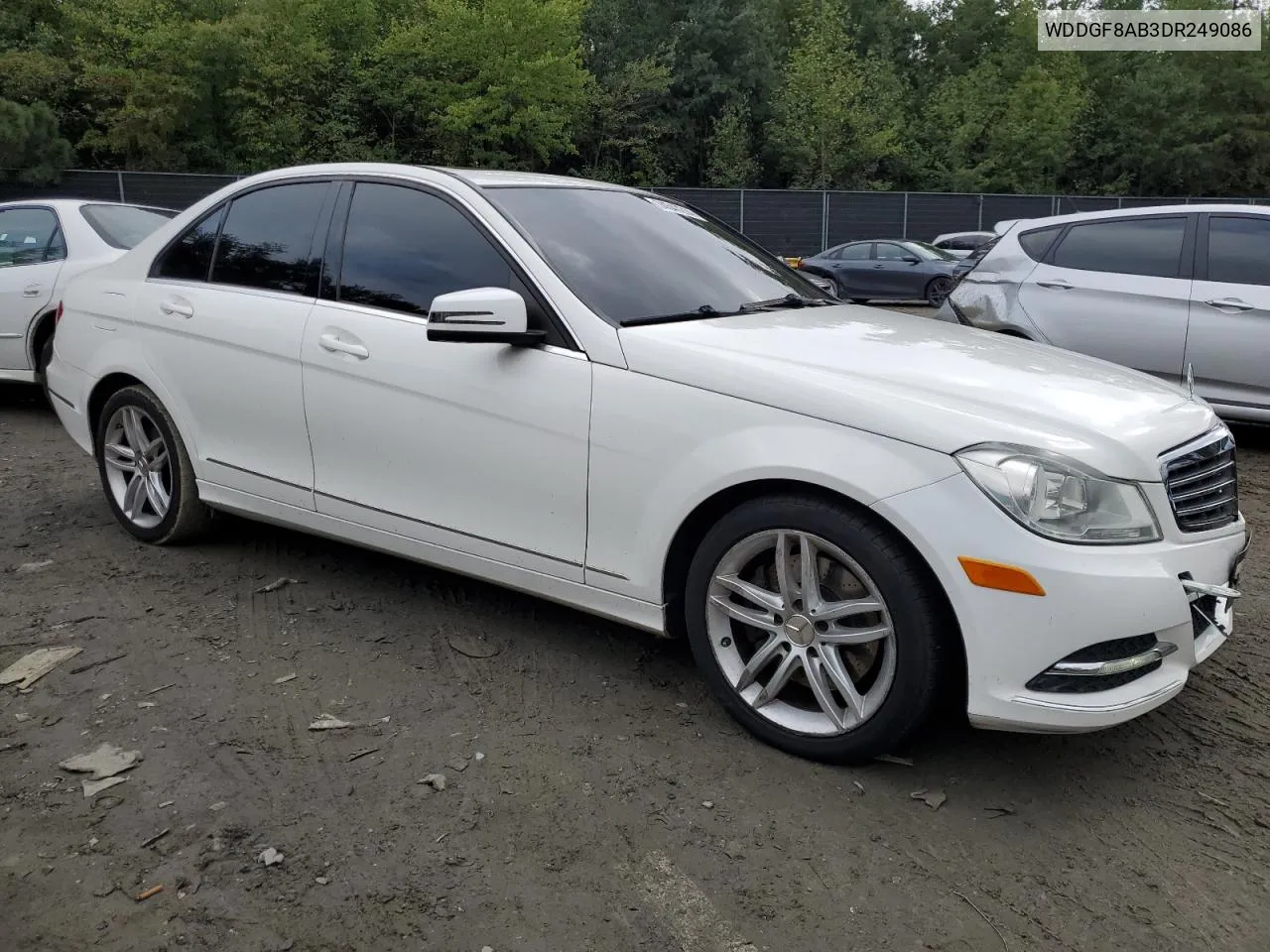 2013 Mercedes-Benz C 300 4Matic VIN: WDDGF8AB3DR249086 Lot: 74547214