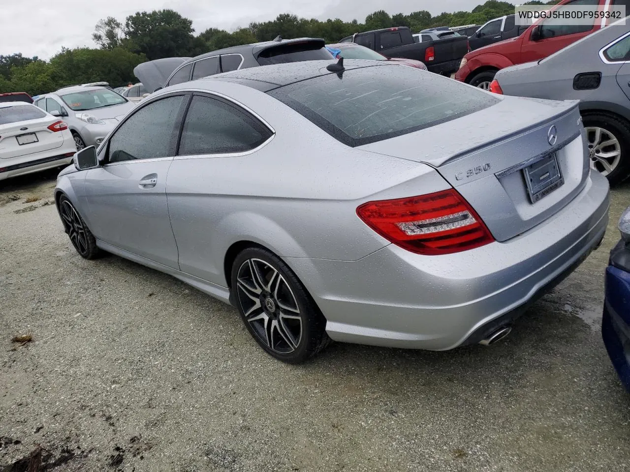 2013 Mercedes-Benz C 350 VIN: WDDGJ5HB0DF959342 Lot: 74553684