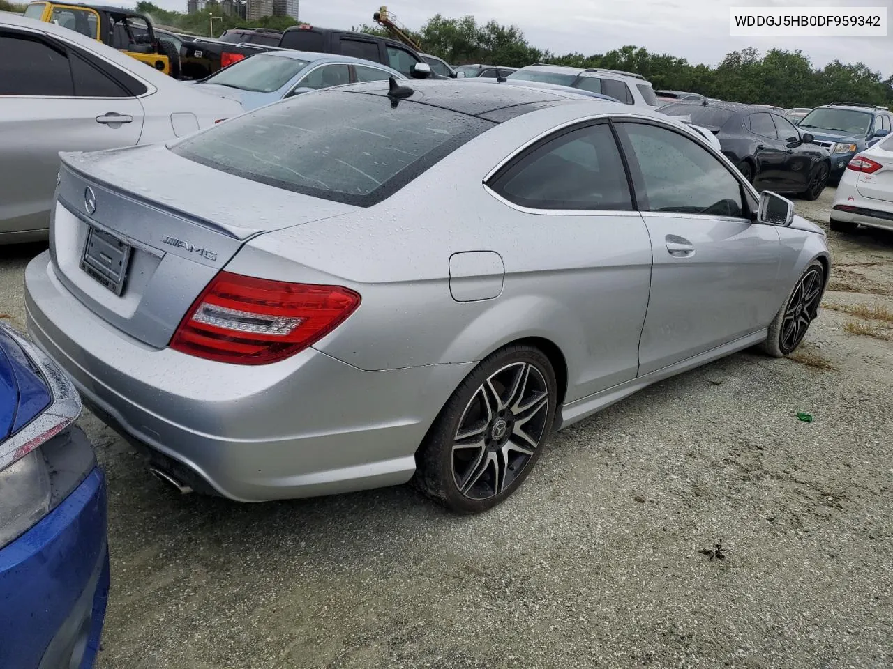 2013 Mercedes-Benz C 350 VIN: WDDGJ5HB0DF959342 Lot: 74553684